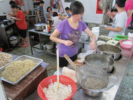 陈记早餐店店内